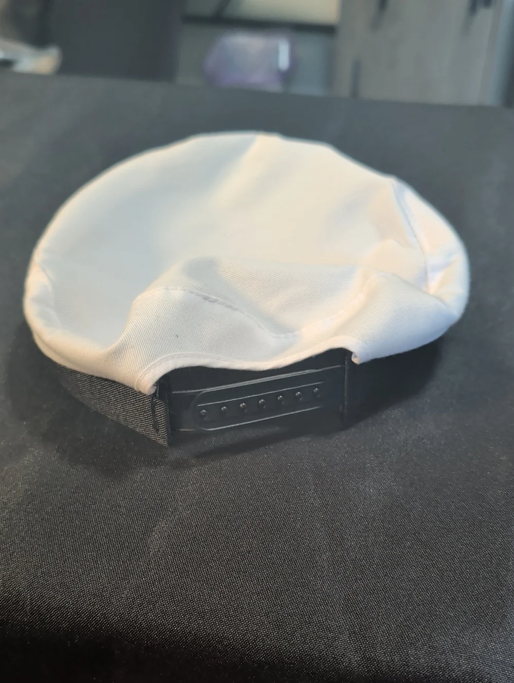Adjustable White and Navy Sailor Captain Hat